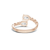 Stunning Bypass Statement Ring