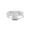 Luxe Elegant Channel Set Ring