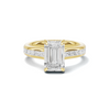 Luxe Elegant Channel Set Ring