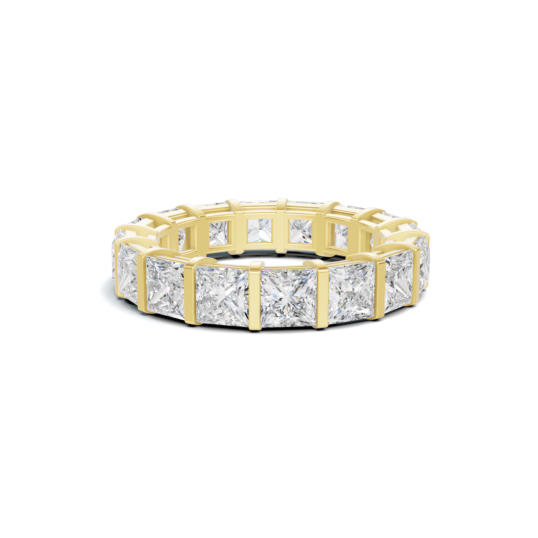 Princess Cut Eternity Ring