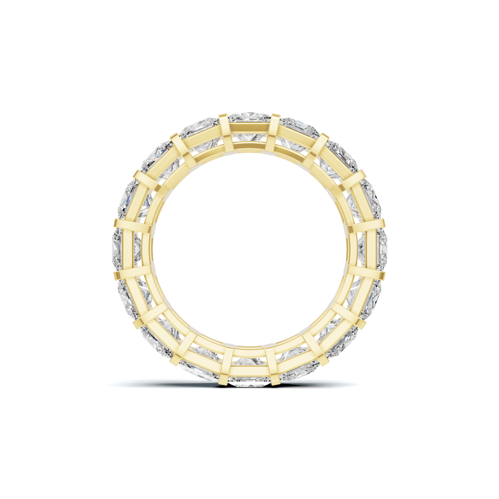 Princess Cut Eternity Ring