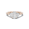 Trillion Side Stone Ring