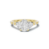 Trillion Side Stone Ring