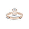 Elegant Twisted Accented Ring