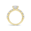 Elegant Twisted Accented Ring