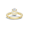 Elegant Twisted Accented Ring