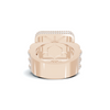 Iced Square Statement Ring
