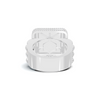 Iced Square Statement Ring