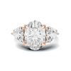 Exquisite Elegant Three Stone Ring