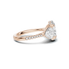 Exquisite Elegant Three Stone Ring