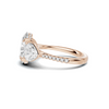Exquisite Elegant Three Stone Ring