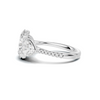 Exquisite Elegant Three Stone Ring
