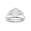 Exquisite Elegant Three Stone Ring