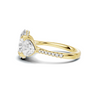 Exquisite Elegant Three Stone Ring