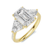 Grand Three Stone Statement Ring