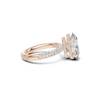 Pave Band Statement Ring