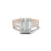 Baguette Detailed Statement Ring