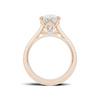 Baguette Accent Statement Ring
