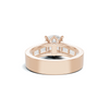 Baguette Accent Statement Ring
