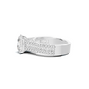 Baguette Accent Statement Ring