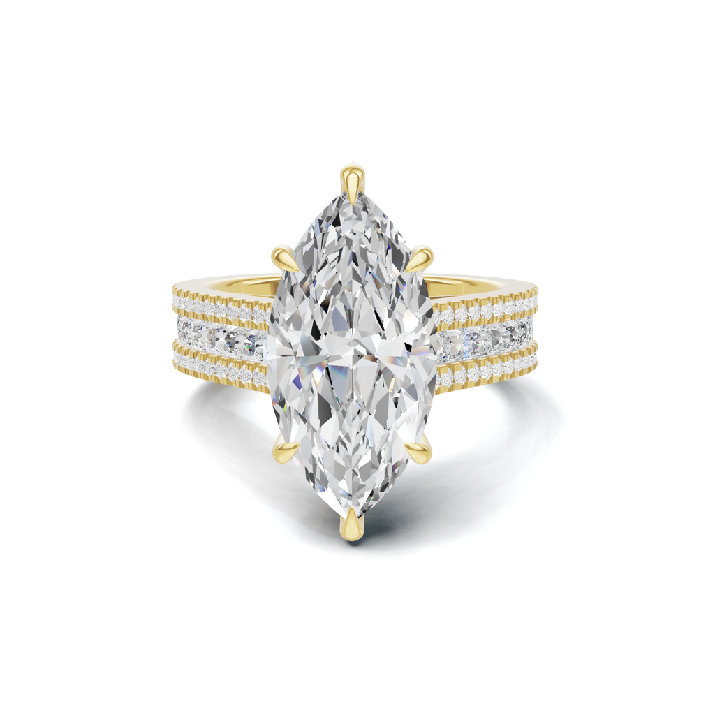Luxe Marquise Pave Ring