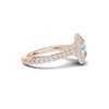 Sparkling Pave Halo Ring