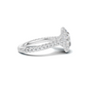 Sparkling Pave Halo Ring