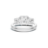 Opulent Three Stone Ring