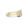 Opulent Three Stone Ring