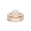 Exquisite Floral Cluster Ring