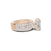 Exquisite Floral Cluster Ring