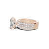 Exquisite Floral Cluster Ring