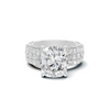 Exquisite Floral Cluster Ring