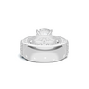 Exquisite Floral Cluster Ring
