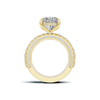 Exquisite Floral Cluster Ring