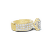 Exquisite Floral Cluster Ring