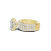 Exquisite Floral Cluster Ring