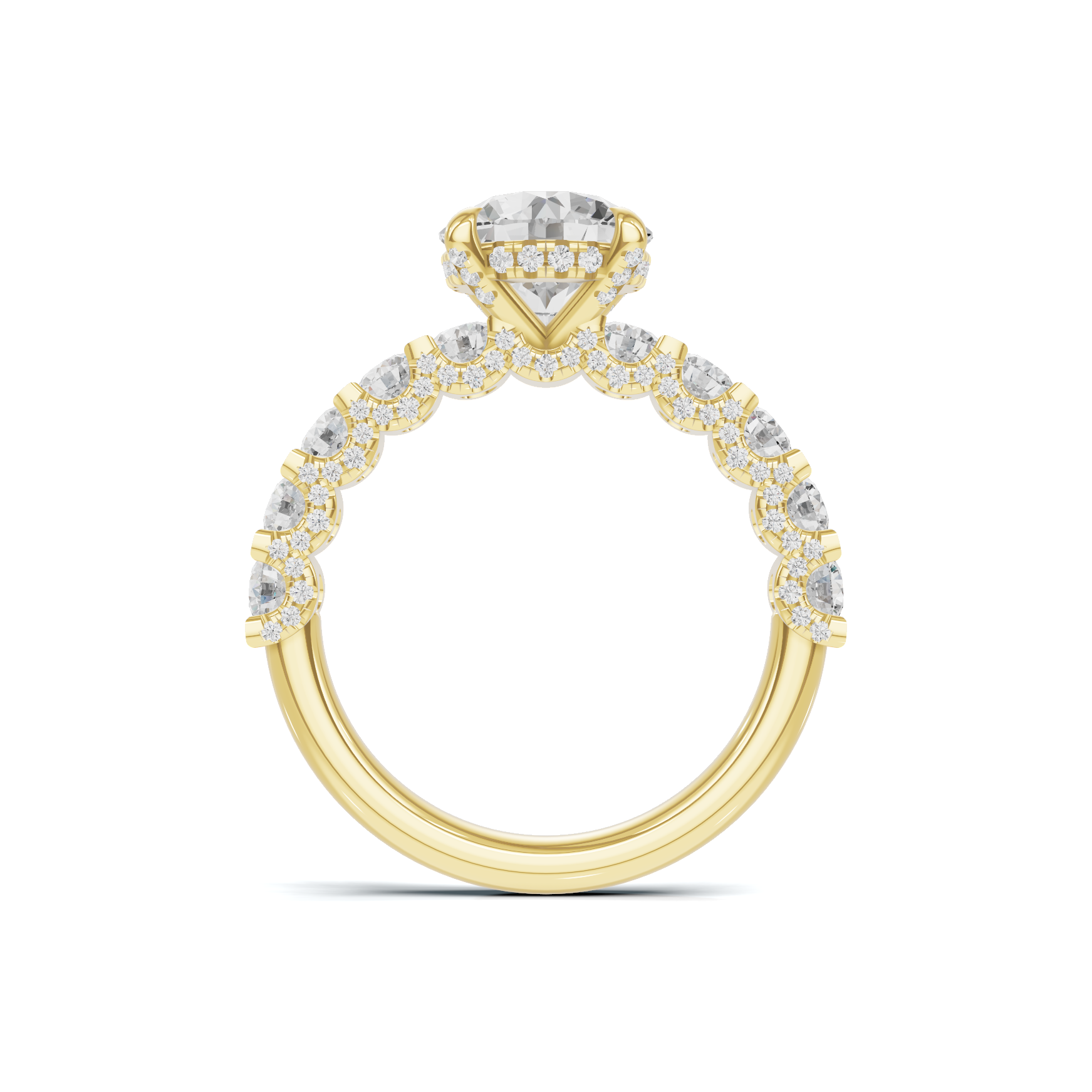 Luxe Pavé Accented Ring
