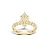 Marquise Statement Prong Ring