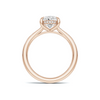 Accented Solitaire Ring
