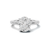 Accented Solitaire Ring
