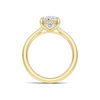 Accented Solitaire Ring