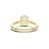 Accented Solitaire Ring