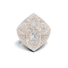 Luxe Luxe Marquise Floral Ring
