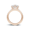 Heart Motif Bridal Ring