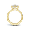 Heart Motif Bridal Ring