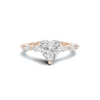 Marquise Accent Heart Ring