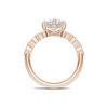 Marquise Accent Heart Ring