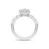 Marquise Accent Heart Ring