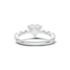 Marquise Accent Heart Ring